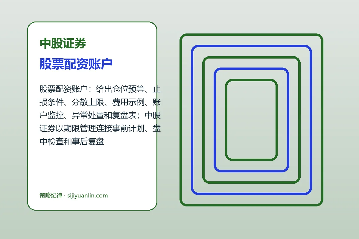 中股证券费用、账户与退出规则图解